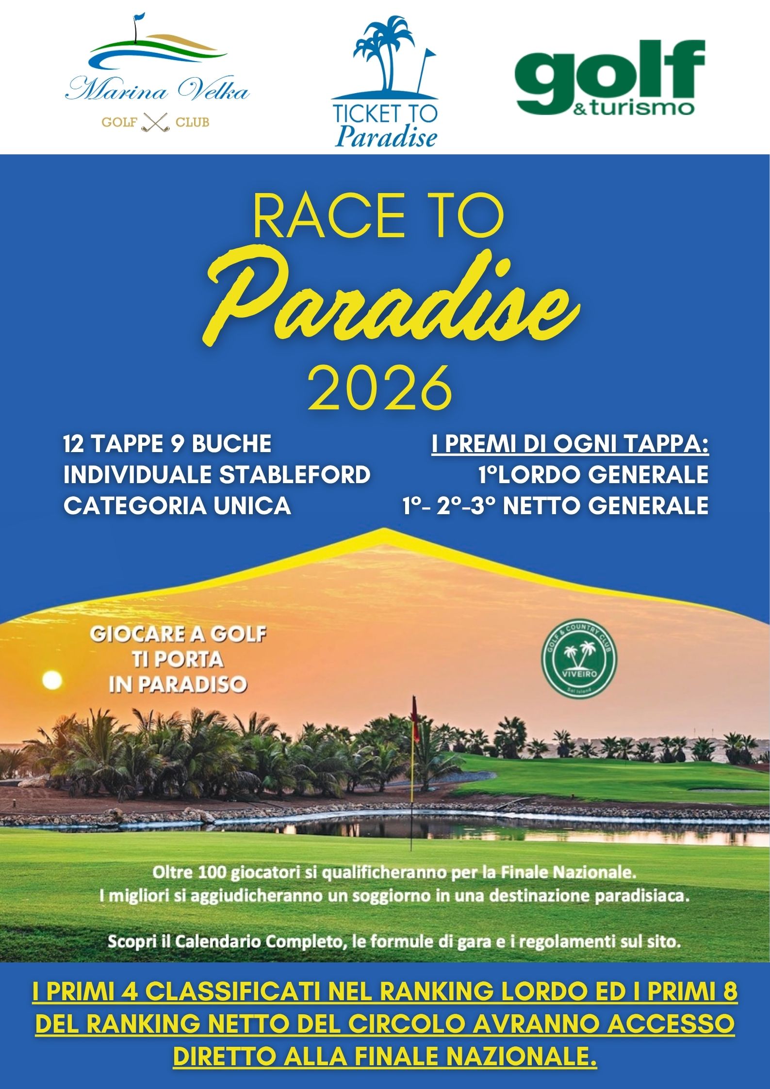 9^ Tappa RACE TO PARADISE 2026