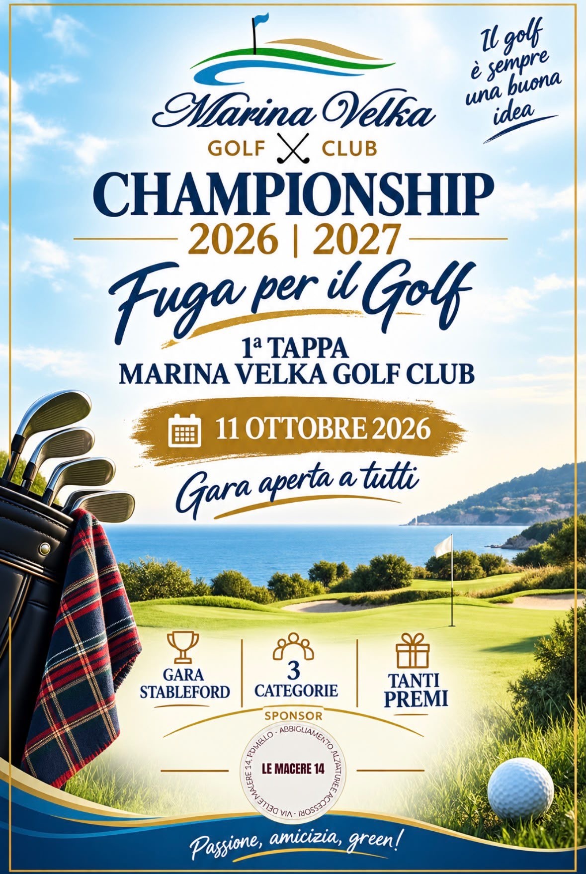 FUGA PER IL GOLF CHAMPIONSHIP by Believe in Golf
